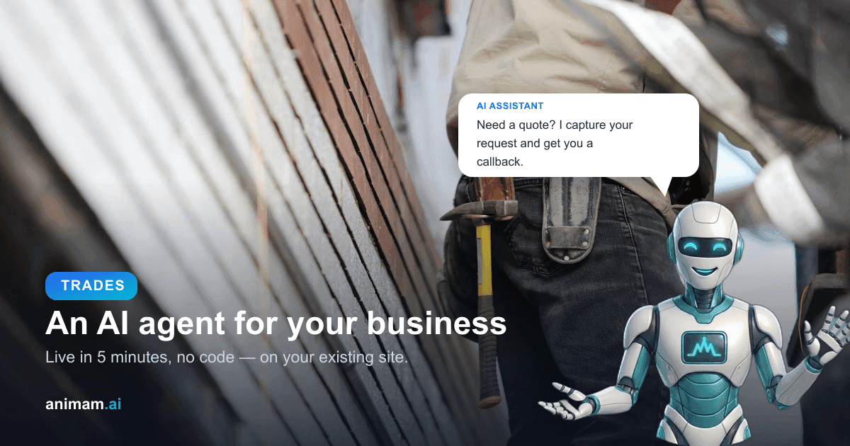 Trades — For your business