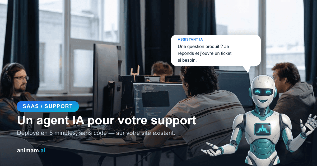 SaaS / Support — Pour votre support